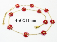 HY Wholesale Stainless Steel 316L Jewelry Popular Necklaces-HY53N0180VPL