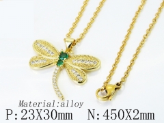 HY Wholesale Stainless Steel 316L Jewelry Popular Necklaces-HY02N0117ENL