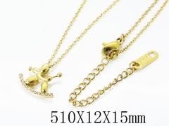 HY Wholesale Stainless Steel 316L Jewelry Popular Necklaces-HY04N0251HJU
