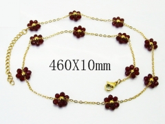 HY Wholesale Stainless Steel 316L Jewelry Popular Necklaces-HY53N0179PL