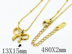 HY Wholesale Stainless Steel 316L Jewelry Popular Necklaces-HY04N0174PZ