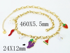 HY Wholesale Stainless Steel 316L Jewelry Popular Necklaces-HY32N1052HLF