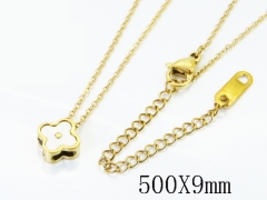 HY Wholesale Stainless Steel 316L Jewelry Popular Necklaces-HY04N0156HJA