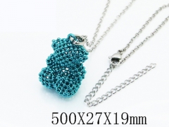 HY Wholesale Stainless Steel 316L Jewelry Popular Necklaces-HY90N0358HNY