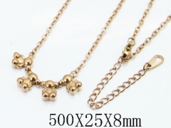 HY Wholesale Stainless Steel 316L Jewelry Popular Necklaces-HY90N0340HJA