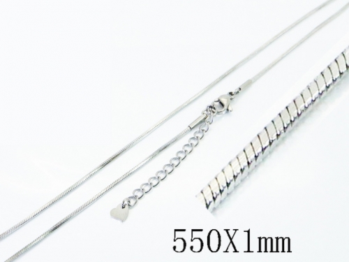 HY Wholesale Stainless Steel 316L Jewelry Popular Necklaces-HY04N0168KA