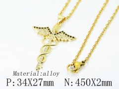 HY Wholesale Stainless Steel 316L Jewelry Popular Necklaces-HY02N0116XNL