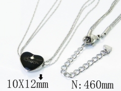 HY Wholesale Stainless Steel 316L Jewelry Popular Necklaces-HY04N0199HID