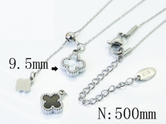 HY Wholesale Stainless Steel 316L Jewelry Popular Necklaces-HY04N0147PC
