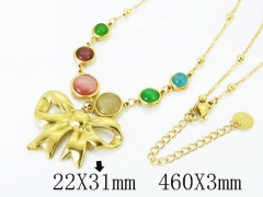 HY Wholesale Stainless Steel 316L Jewelry Popular Necklaces-HY32N1047HHA