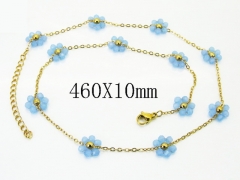 HY Wholesale Stainless Steel 316L Jewelry Popular Necklaces-HY53N0181CPL