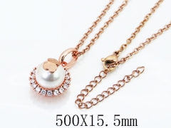 HY Wholesale Stainless Steel 316L Jewelry Popular Necklaces-HY90N0372HOE