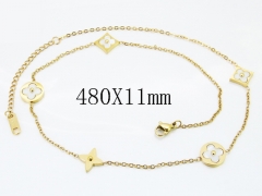 HY Wholesale Stainless Steel 316L Jewelry Popular Necklaces-HY09N1640HJD