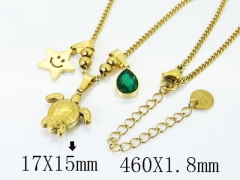 HY Wholesale Stainless Steel 316L Jewelry Popular Necklaces-HY32N1048HIF