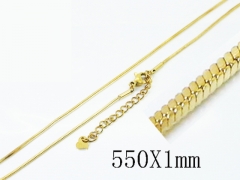 HY Wholesale Stainless Steel 316L Jewelry Popular Necklaces-HY04N0167LE