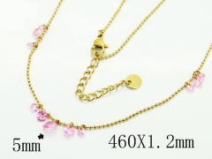 HY Wholesale Stainless Steel 316L Jewelry Popular Necklaces-HY04N0138HID