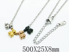 HY Wholesale Stainless Steel 316L Jewelry Popular Necklaces-HY90N0344HJE
