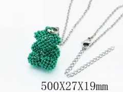 HY Wholesale Stainless Steel 316L Jewelry Popular Necklaces-HY90N0357HNU