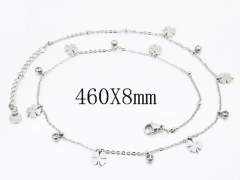 HY Wholesale Stainless Steel 316L Jewelry Popular Necklaces-HY30N0421HDD