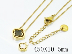 HY Wholesale Stainless Steel 316L Jewelry Popular Necklaces-HY04N0146HCC