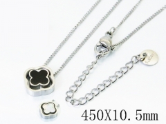 HY Wholesale Stainless Steel 316L Jewelry Popular Necklaces-HY04N0145PV