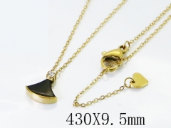 HY Wholesale Stainless Steel 316L Jewelry Popular Necklaces-HY04N0247HJS