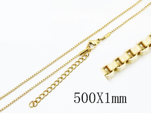 HY Wholesale Stainless Steel 316L Jewelry Popular Necklaces-HY73N0560IL