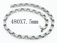 HY Wholesale Stainless Steel 316L Jewelry Popular Necklaces-HY90N0292LIB