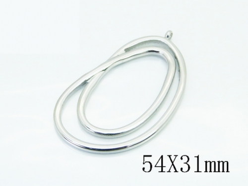 HY Wholesale DIY Fittings Charm Pendants Stainless Steel 316L Jewelry Fittings-HY70A3515JL