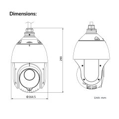 4-inch 2MP 15X IR Network Speed Dome | DS-2DE4215IW-DE(T5)