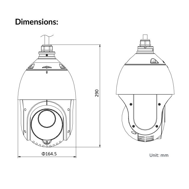 4-inch 2MP 15X IR Network Speed Dome | DS-2DE4215IW-DE(T5)