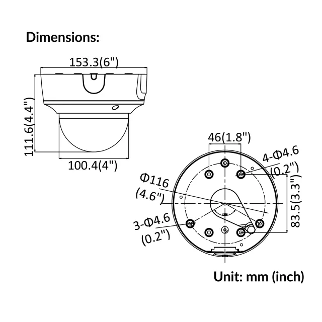 4MP Outdoor WDR Motorized Varifocal Dome Network Camera | DS-2CD2743G1-IZS