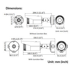 2MP IR VF Bullet Network Camera | DS-2CD2621G0-IZS