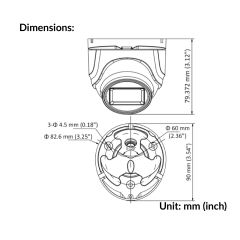 2MP Fixed Turret Camera | DS-2CE76D0T-EXIMF