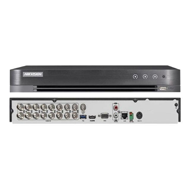 16-ch 1080p 1U H.265 AcuSense DVR | iDS-7216HQHI-M1/S