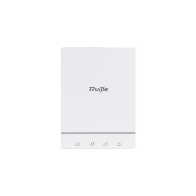 4 Bands Wireless Wall Plate Access Point (Ruijie) | RG-AP180