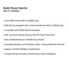 Power Injector (Ruijie) | RG-E-130(GE)