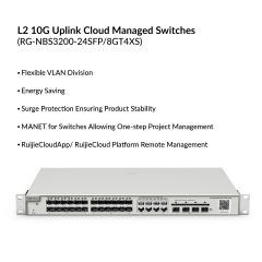 24-Ports SFP L2 Uplink Cloud Managed Switch (Ruijie) | RG-NBS3200-24SFP/8GT4XS