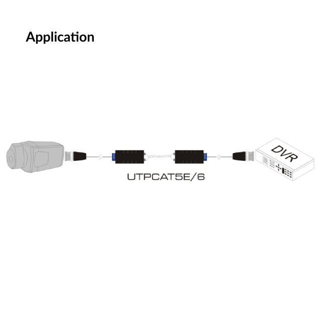 Passive Analog HD-Video UTP Transceiver (UTEPO) | UTP101P-HD