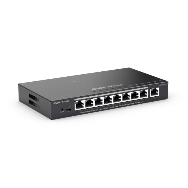 8-Ports Cloud Managed PoE Switch (Ruijie) | RG-ES209GC-P