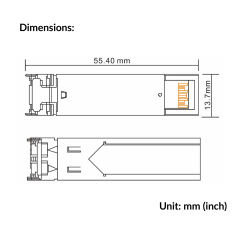 SFP Optical Module (UTEPO) | SFP-1.25G-20KM-TX