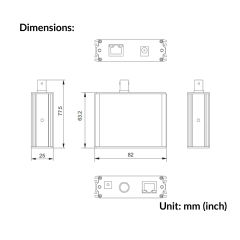 PoE (EPOC) Ethernet Extender [1 Pair] (UTEPO) | UTP7301EPOC