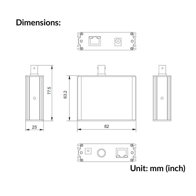 PoE (EPOC) Ethernet Extender [1 Pair] (UTEPO) | UTP7301EPOC