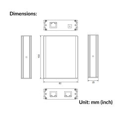 POE Ethernet Repeater (UTEPO) | UTP7201ER-POE
