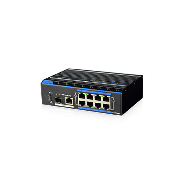 Utepo Industrial 8 Ports PoE Fast Ethernet Switch UTP7208E-POE-A1