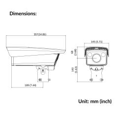 4MP ANPR Intelligent Entrance Video Unit | DS-TCG405-E