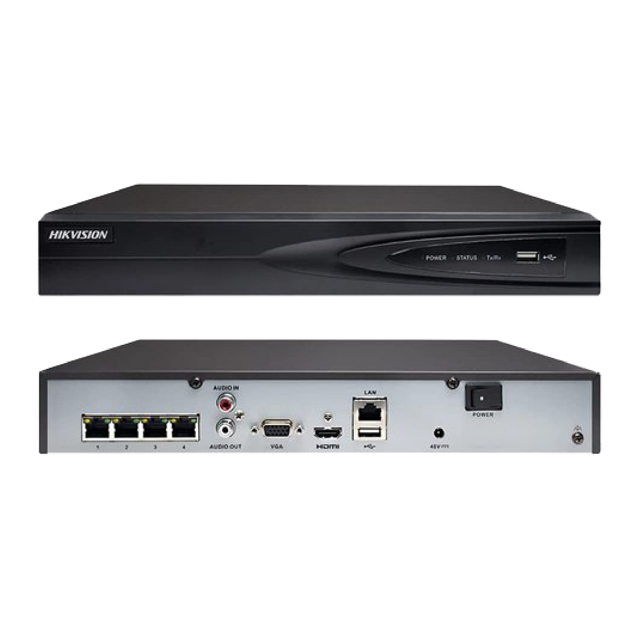 4 Channel NVR with POE DS-7604NI-Q1/4P