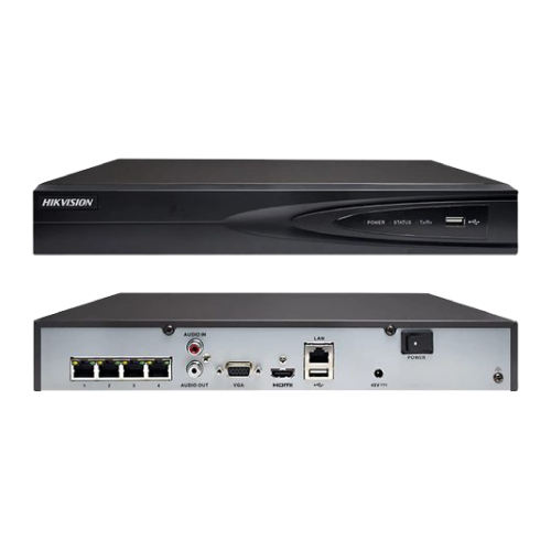 4 Channel NVR with POE | DS-7604NI-Q1/4P