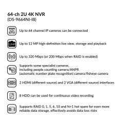 64 channel NVR | DS-9664NI-I8