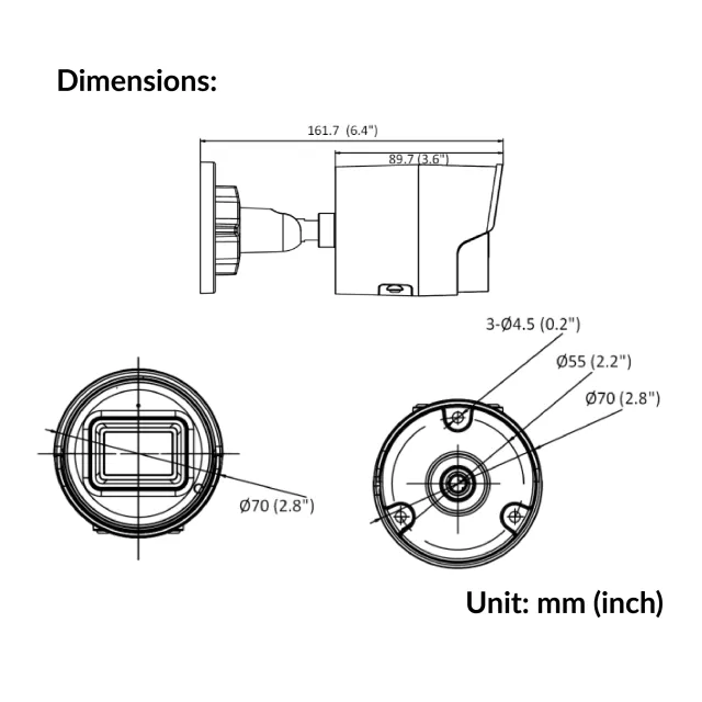 8 MP AcuSense Fixed Bullet Network Camera | DS-2CD2083G2-I